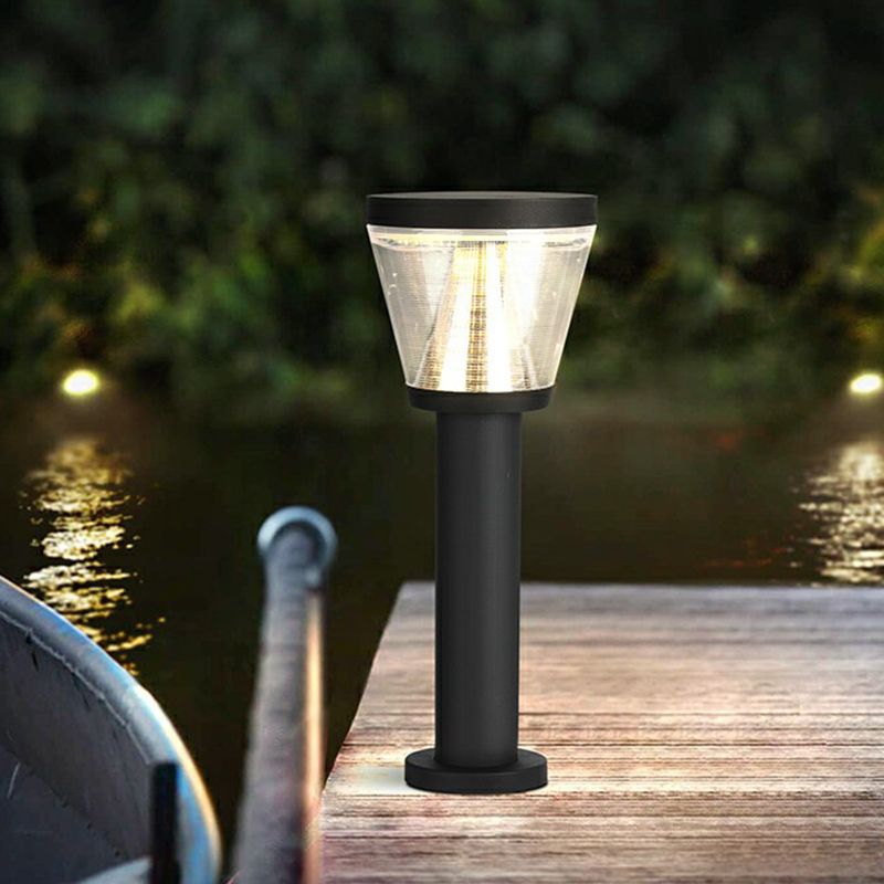 Pena Moderne LED Buitenlamp Zwart Metaal/Acryl Tuin/Balkon