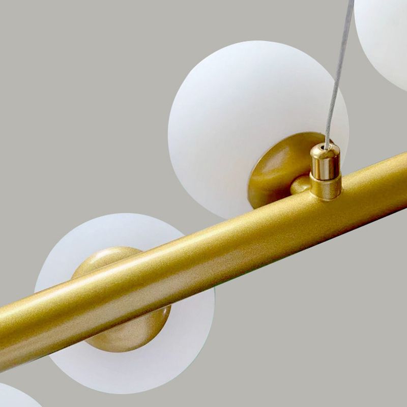 Valentina Moderne Design Hanglamp Goud Metaal/Glas Slaapkamer/Studeerkamer