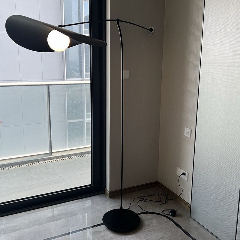 Carins Moderne Design LED Vloerlamp Zwart/Goud Metaal/Glas