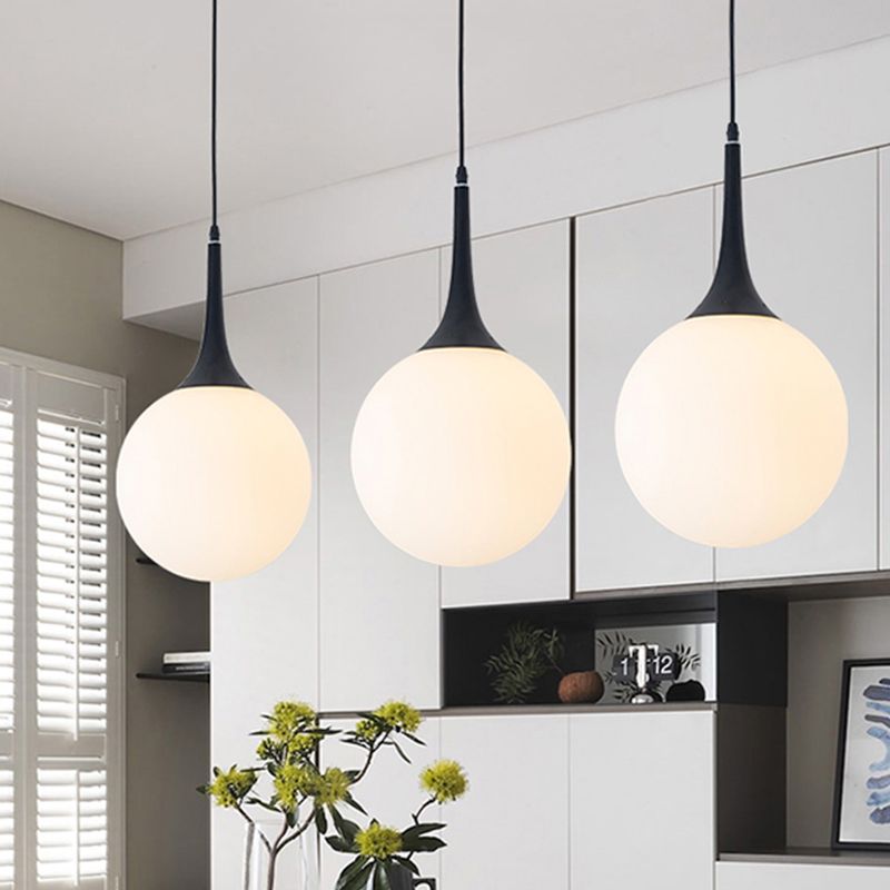 Valentina Moderne Design Globe LED Hanglamp Glas Woonkamer Keuken