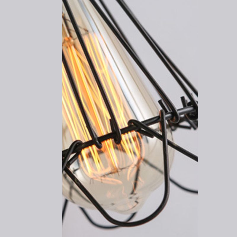 Alessio Industriele LED Wandlamp Zwart/Roest Metaal Woonkamer Binnen