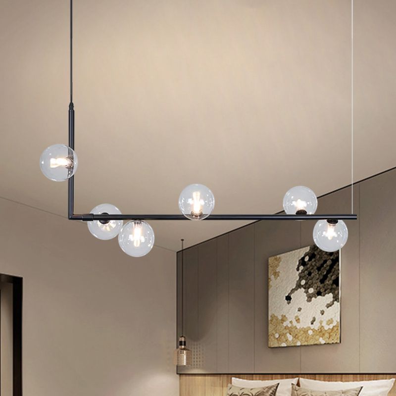 Valentina Moderne Design LED Hanglamp Zwart/Wit Woonkamer Keuken