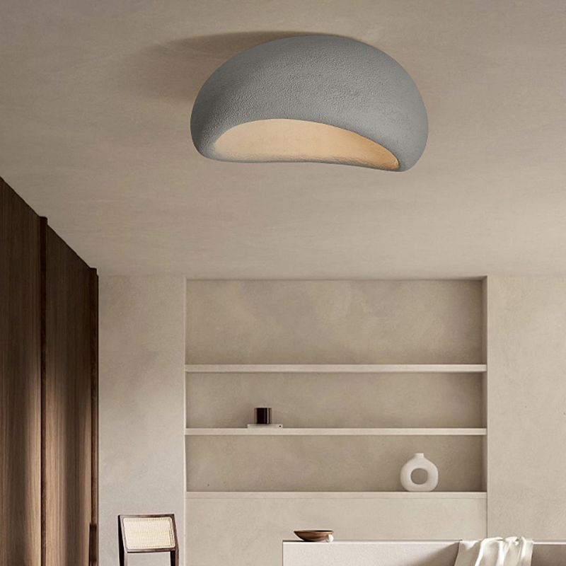 Byers Moderne LED Plafondlamp Wit/Grijs/Rood Hars Woonkamer