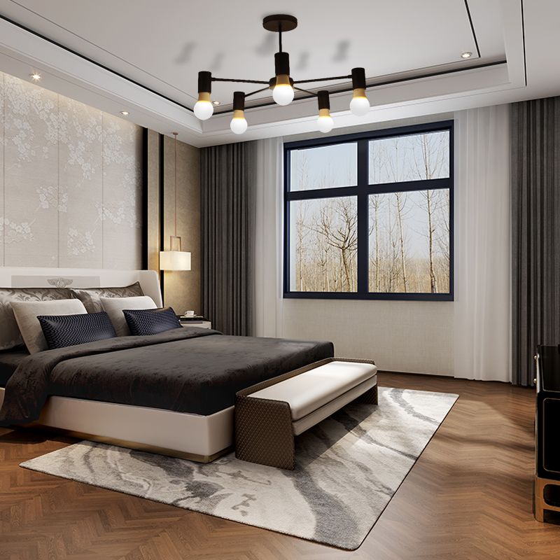 Valentina Moderne Design LED Hanglamp Metaal Wit Zwart Woonkamer Keuken
