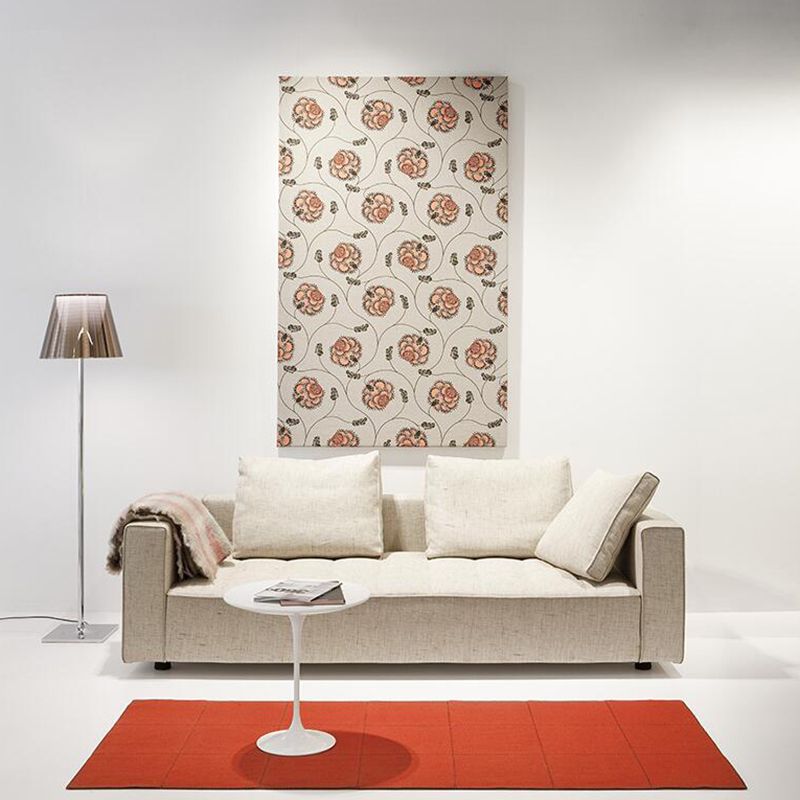 Eryn Moderne Koepel Staande Lamp Zwart/Grijs Metaal Slaapkamer