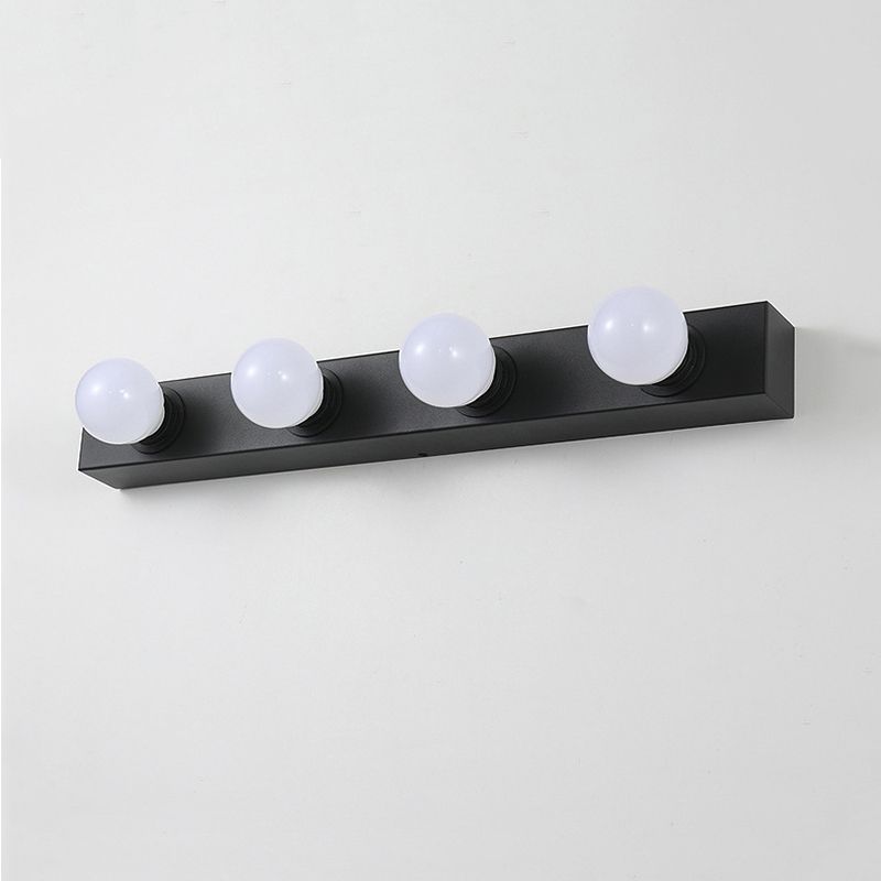 Valentina Moderne Bol LED Wandlamp Metaal Zwart/Wit Slaap/Woon/Badkamer