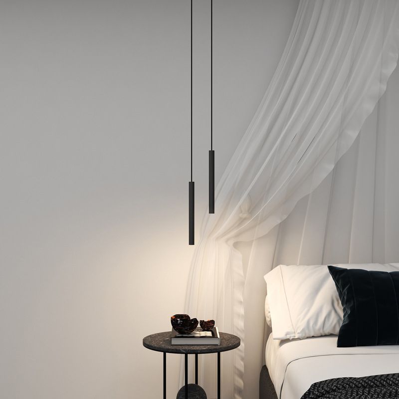 Sanna Kleine LED Hanglamp Zwart Wit  Metaal Woonkamer Eetkamer