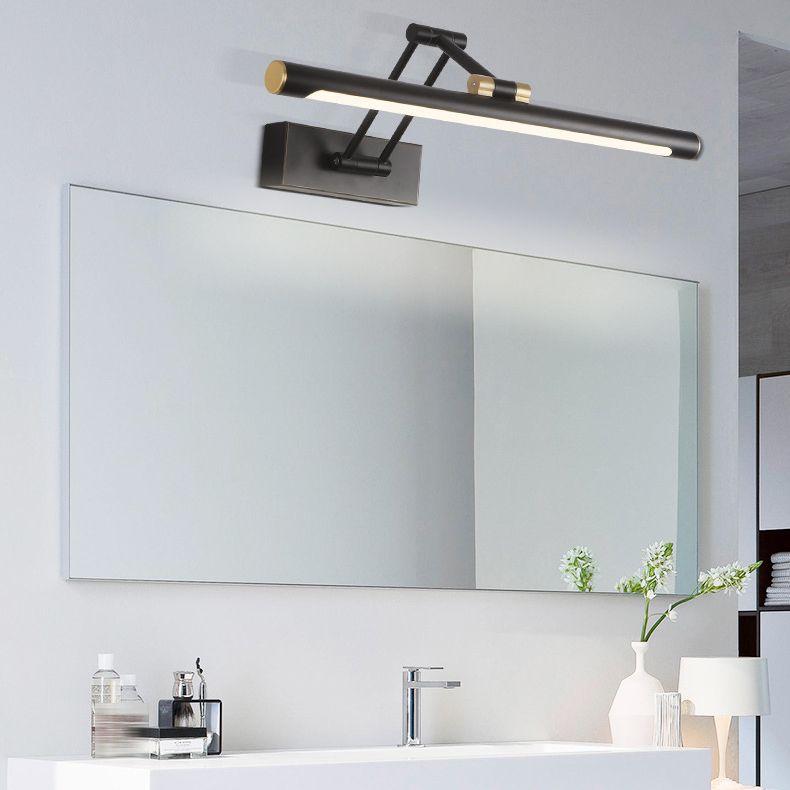 Edge Moderne Industriele LED Wandlamp Zwart/Wit Badkamer Metaal&Acryl
