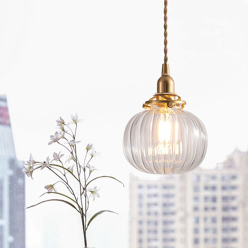 Valentina Vintage Design LED Hanglamp Glas Slaapkamer Woonkamer
