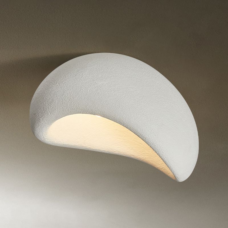 Byers Moderne LED Plafondlamp Wit/Grijs/Rood Hars Woonkamer