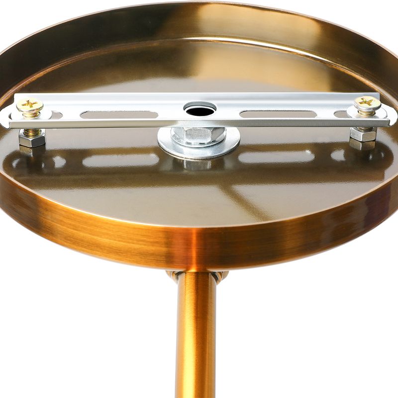 Brady Vintage Halfronde Verstelbare Wandlamp Goud/Chroom Slaapkamer/Woonkamer