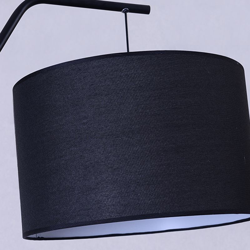Eryn Moderne Cilinder Vloerlamp Metaal/Bekleding Slaapkamer