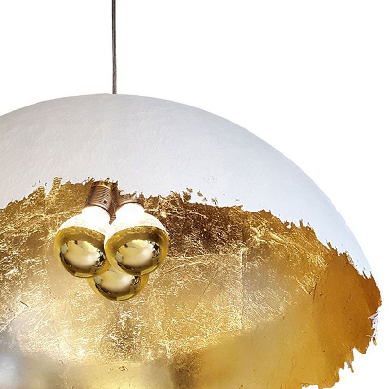 Elif Moderne Bol LED Vloerlamp Goud Zilver Metaal Slaapkamer Eetkamer