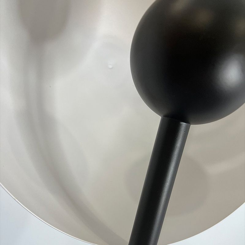Salgado Moderne Design LED Geometrische Metalen Glazen Vloerlamp Zwart/Amber Slaapkamer/Woonkamer