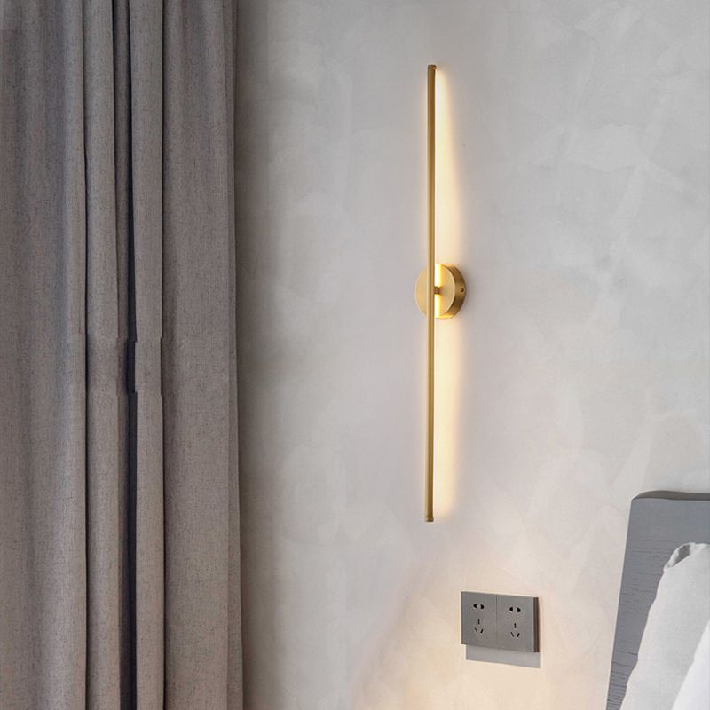 Edge Industriele LED Wandlamp Goud Woon/Slaapkamer Metaal&Silicagel