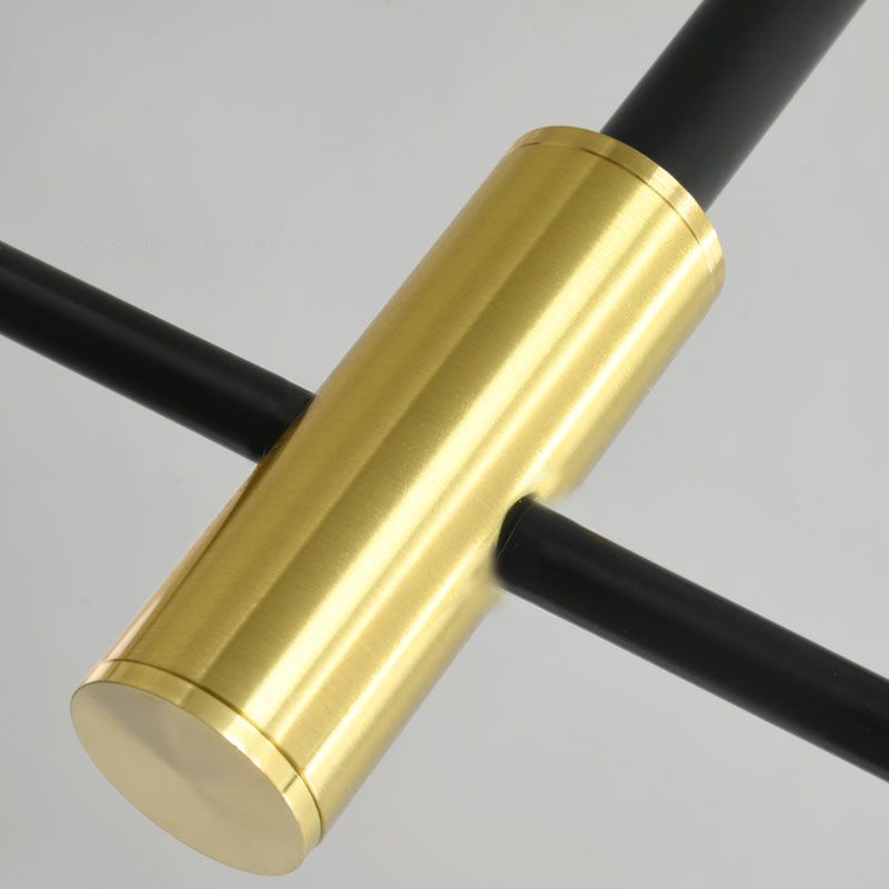 Valentina Design Hanglamp Metaal/Glas Zwart Eetkamer/Slaapkamer