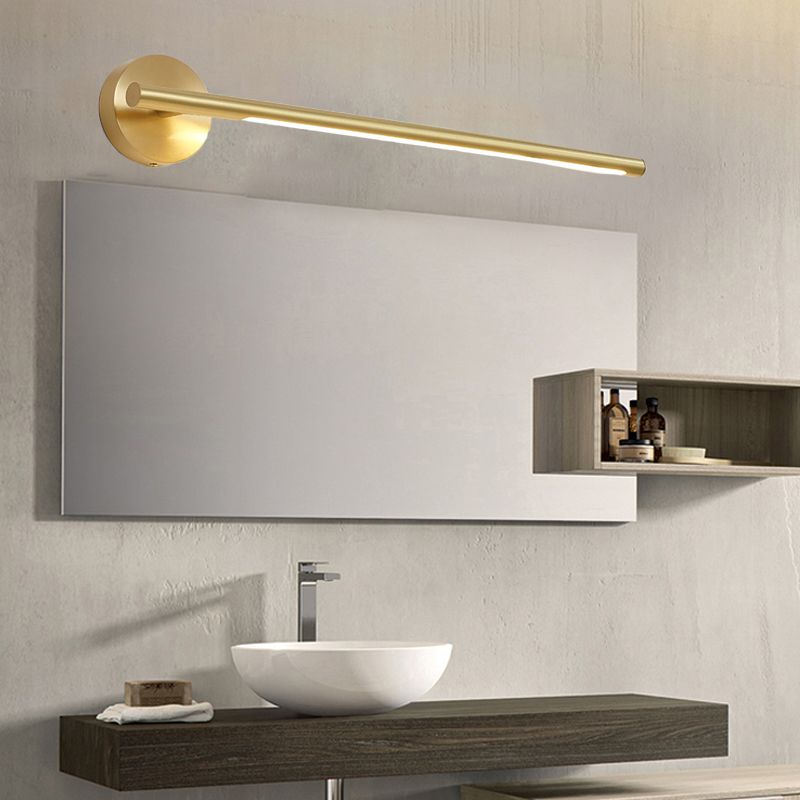 Edge Industriele LED Wandlamp Messing Woon/Slaap/Badkamer Metaal