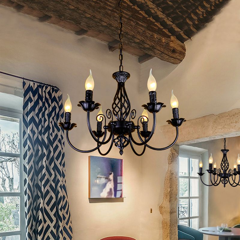 Silva Retro Design LED Hanglamp Metaal Glas Woonkamer Keuken