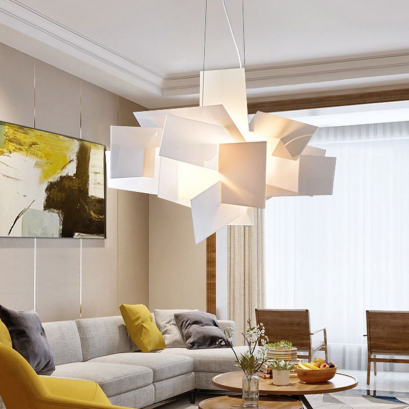 Renée Moderne Design LED Hanglamp Rood/Wit Woonkamer Keuken