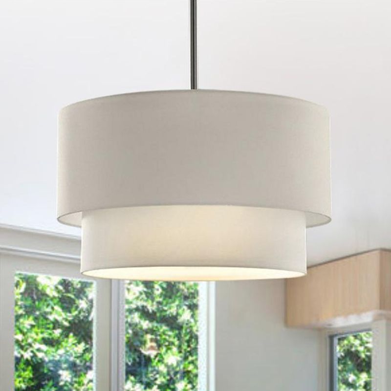 Renée Moderne Design LED Hanglamp Zwart Wit Woonkamer Keuken