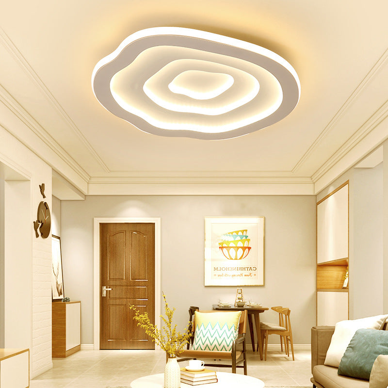 Quinn Moderne Design LED Plafondlamp Glas Slaapkamer Woonkamer