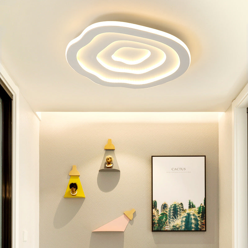 Quinn Moderne Design LED Plafondlamp Glas Slaapkamer Woonkamer