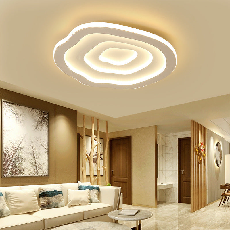 Quinn Moderne Design LED Plafondlamp Glas Slaapkamer Woonkamer