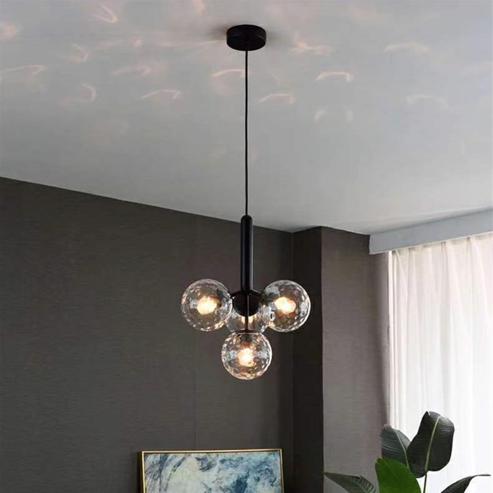 Valentina Moderne Bubble Hanglampen Metaal Glas Eetkamer