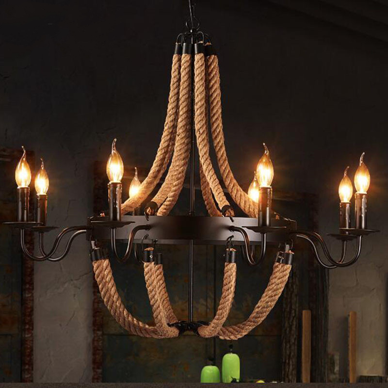 Epoch Vintage Loft Twine Hanglampen Metaal Restaurant/Bar