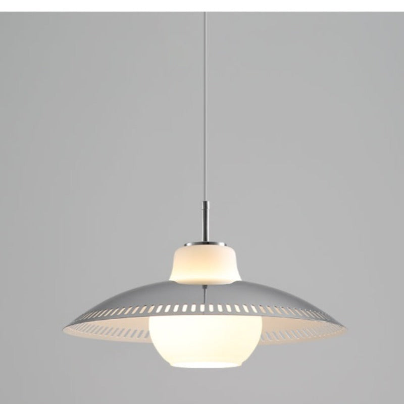 Carins Modern LED Hanglampen Wit Metaal Glas Slaapkamer Woonkamer