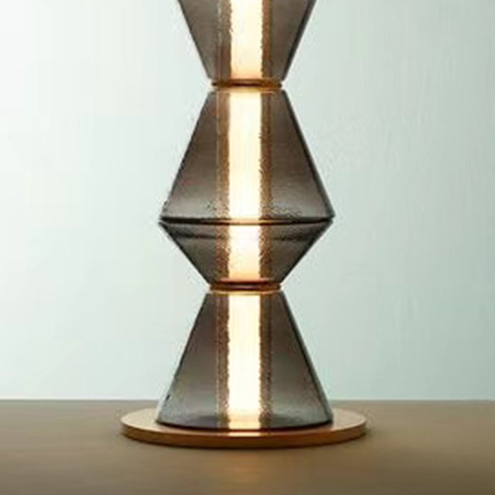 Evette Scandinavisch Modern LED Hanglamp/Vloerlamp/Tafellamp Zwart Metaal/Glas