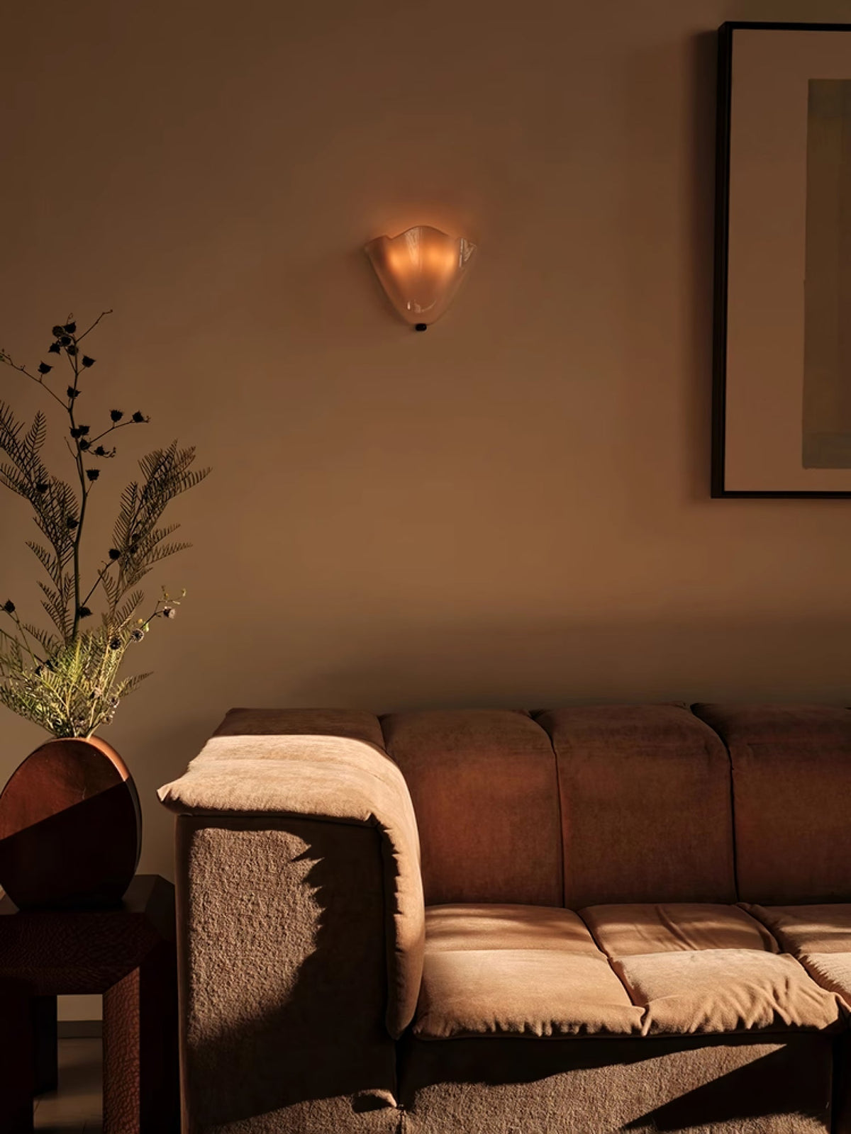 Renenielle wandlamp Zachte Curves
