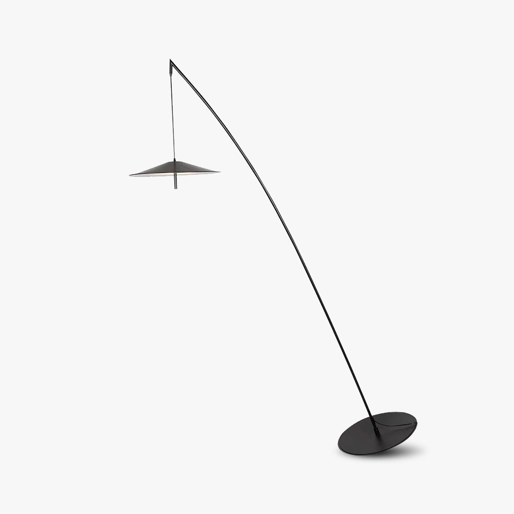 Salgado Frisbee Hengel LED Vloerlamp Metaal Woonkamer Eetkamer