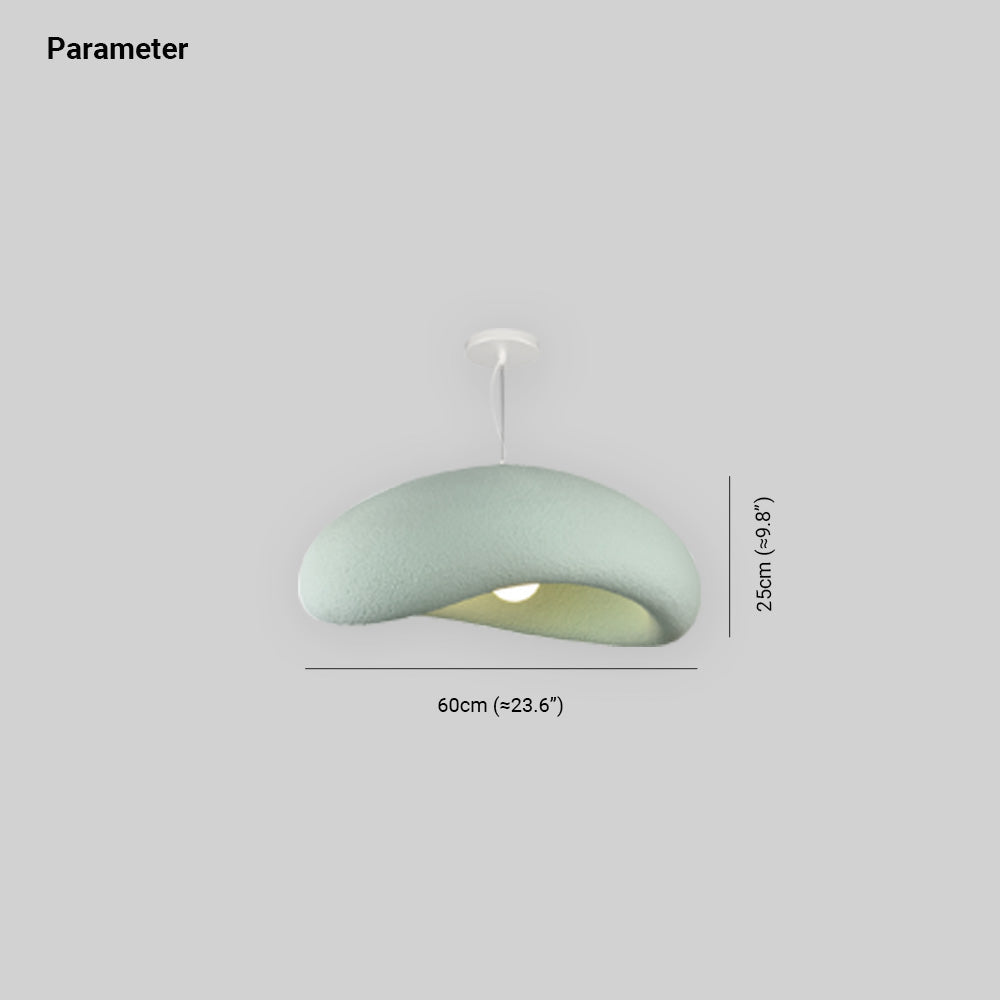 Byers Moderne Cobblestone LED Hanglamp Blauw/Grijs EPS Woonkamer