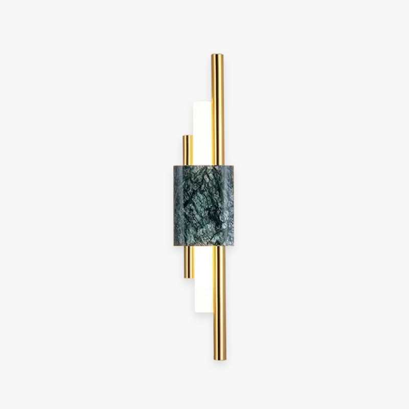 Alana Modern LED Wandlamp Wit Gouden Metaal Woonkamer Slaapkamer
