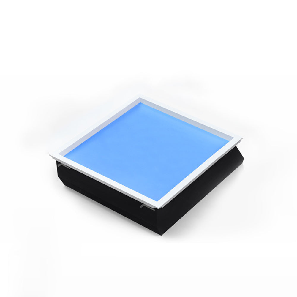 Edge Modern LED Plafondlamp Zwart&Blauw Woon/Bad/Eetkamer Metaal&Acryl