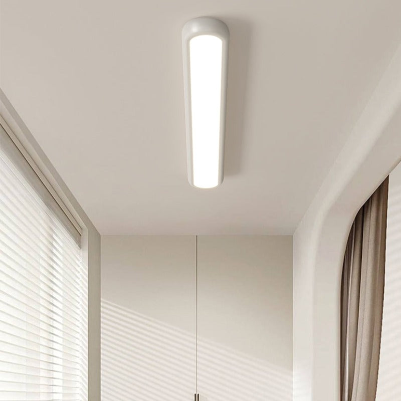 Ozawa Moderne LED Plafondlamp Metaal Acryl Zwart Geel Woonkamer