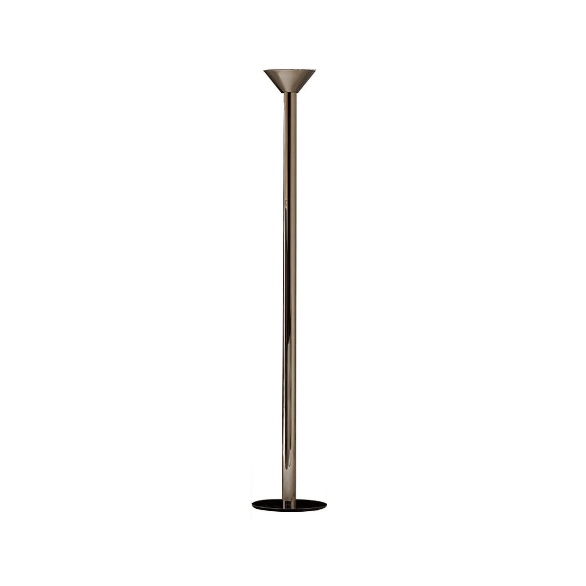 Evvaren kolom van albasten vloerlamp