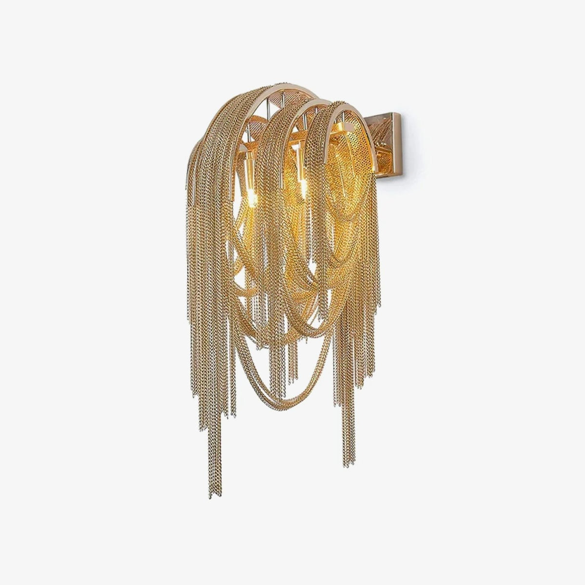 Chains Postmodern luxe Tassel wandlamp