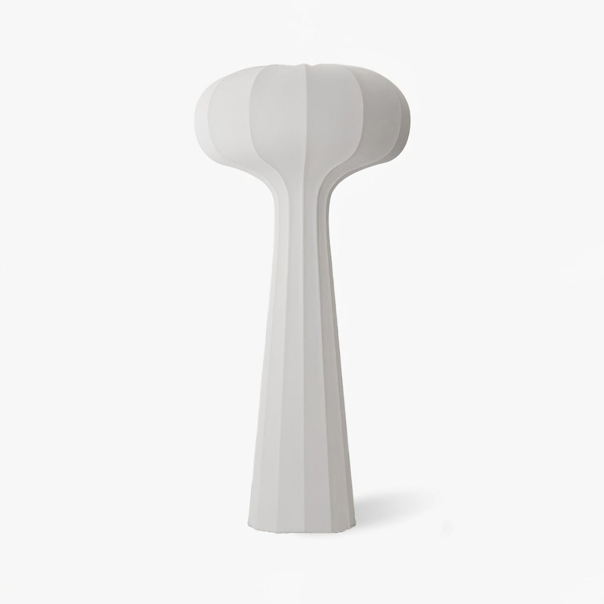 Petal vloerlamp met organische zijde met bloemblaadjes