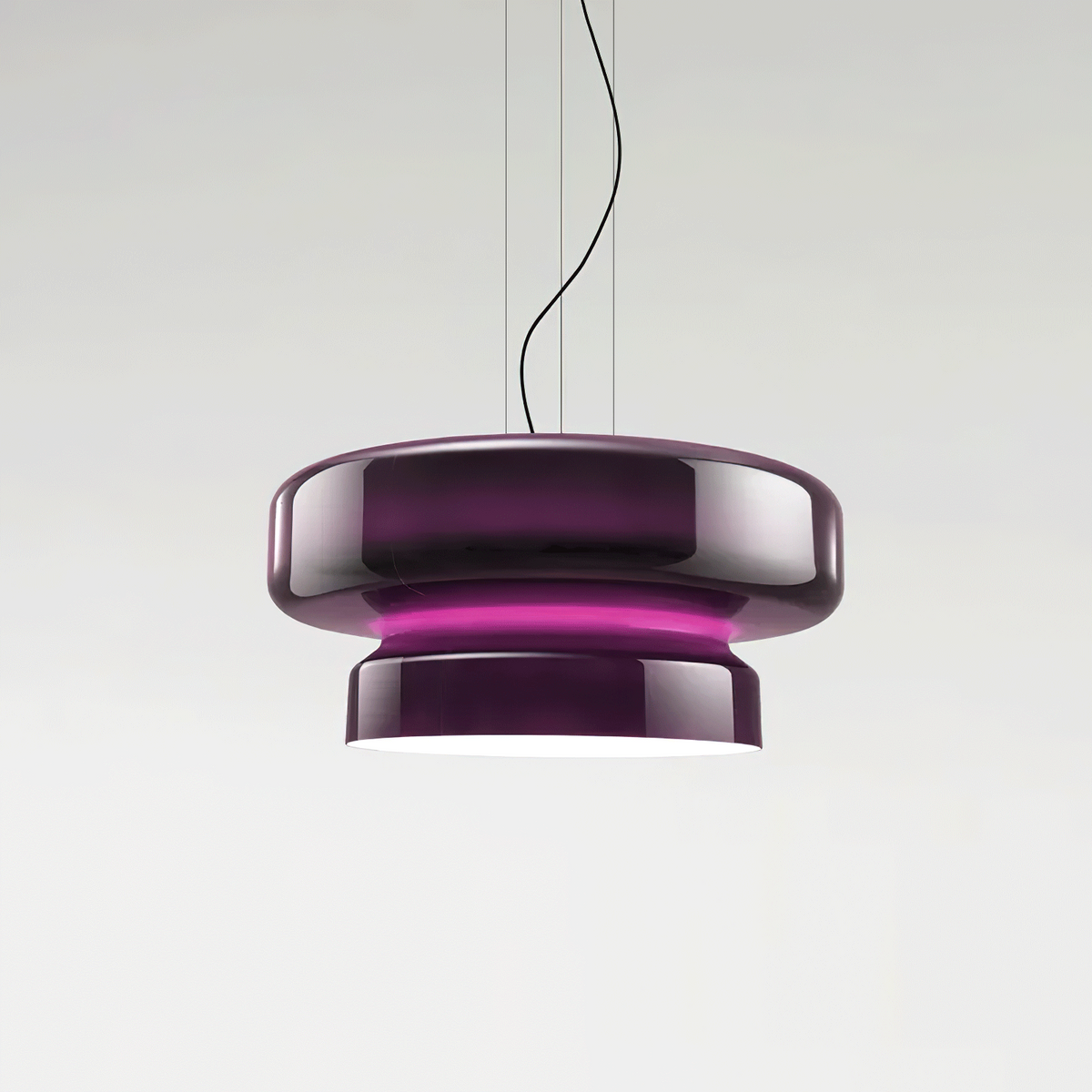 Zerithce Moderne hanglamp van glas met minimalistisch ontwerp