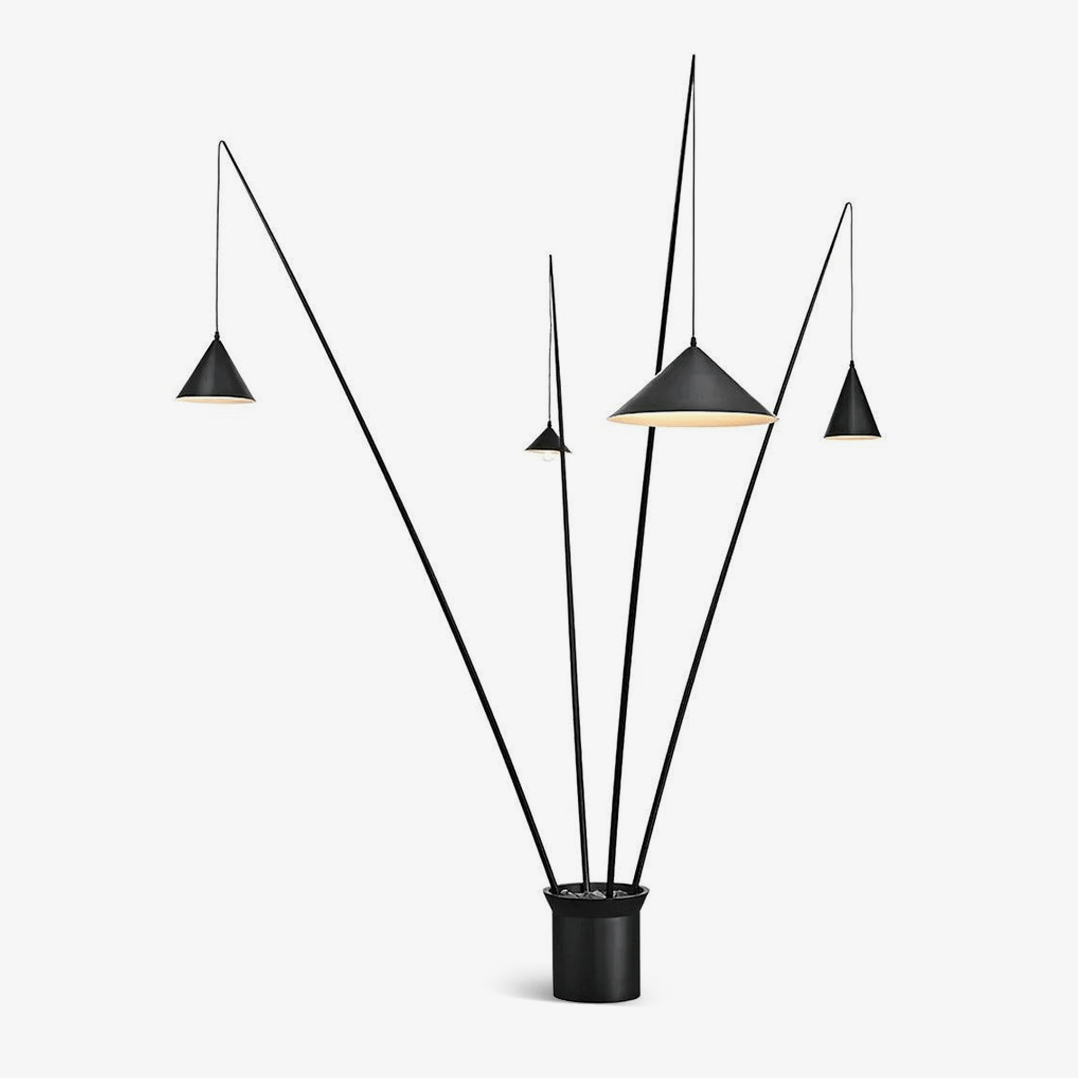 Canorara Multi-Arm Zwart vloerlamp