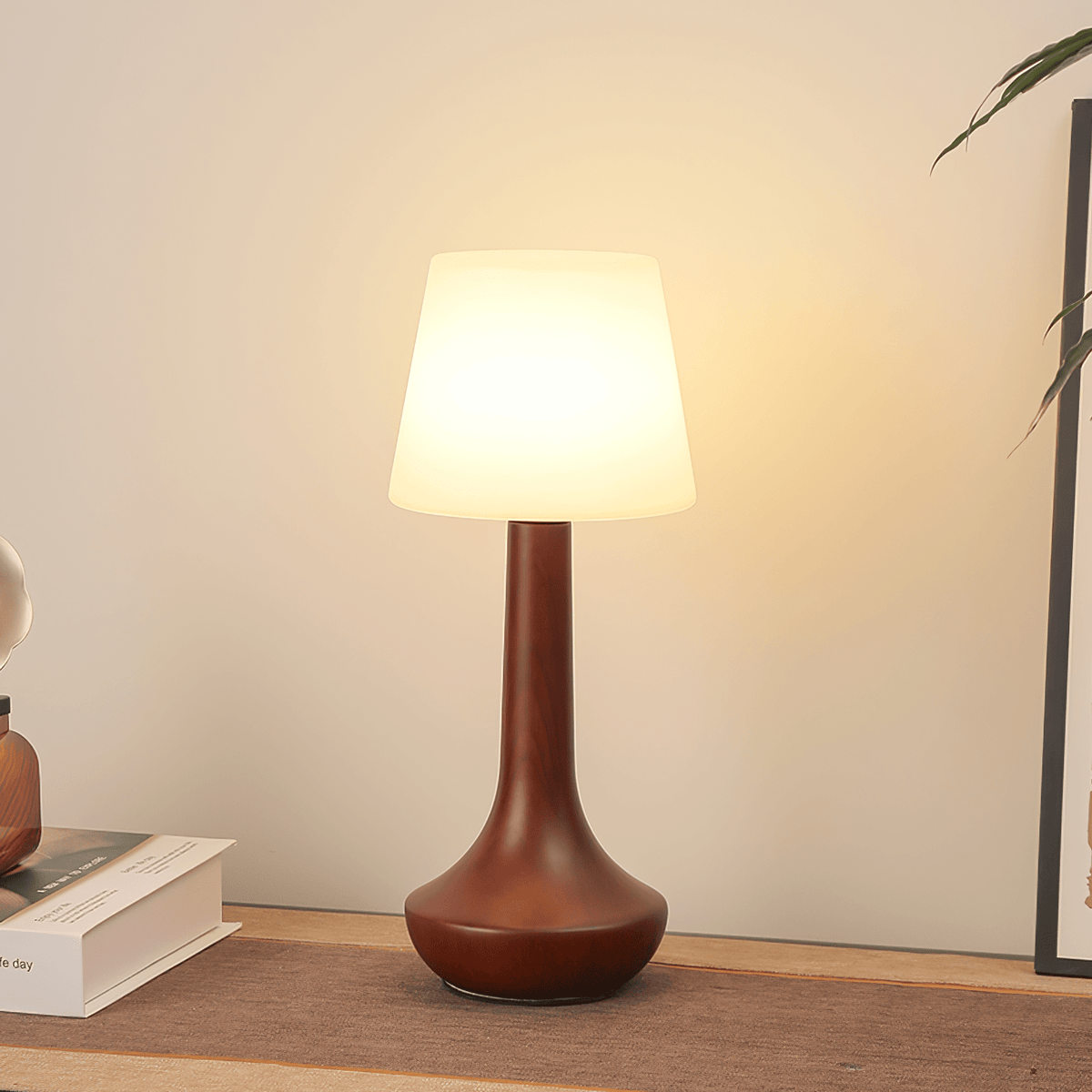 Bello Houten Retro tafellamp