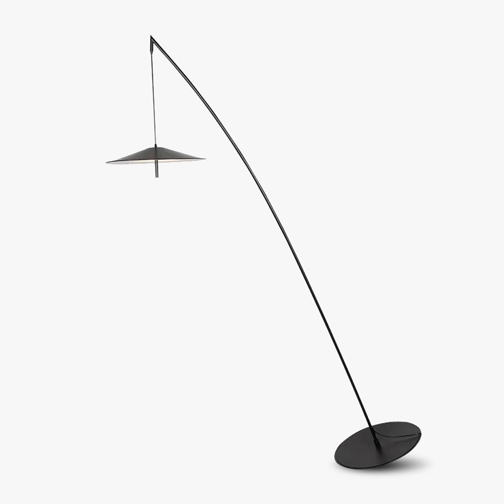 Arcana Zwart Minimalistische vloerlamp