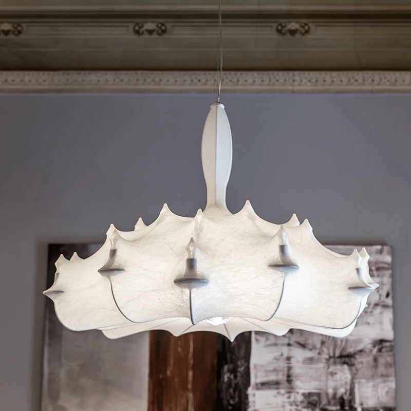 Soti moderne hanglamp van zijde