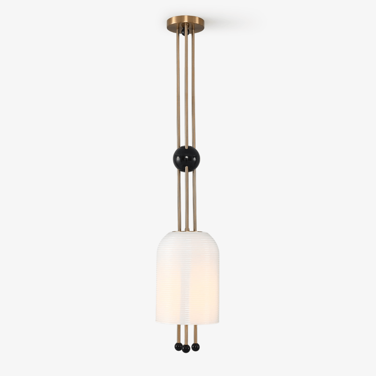 Qir Traditionele Elegante hanglamp van glas