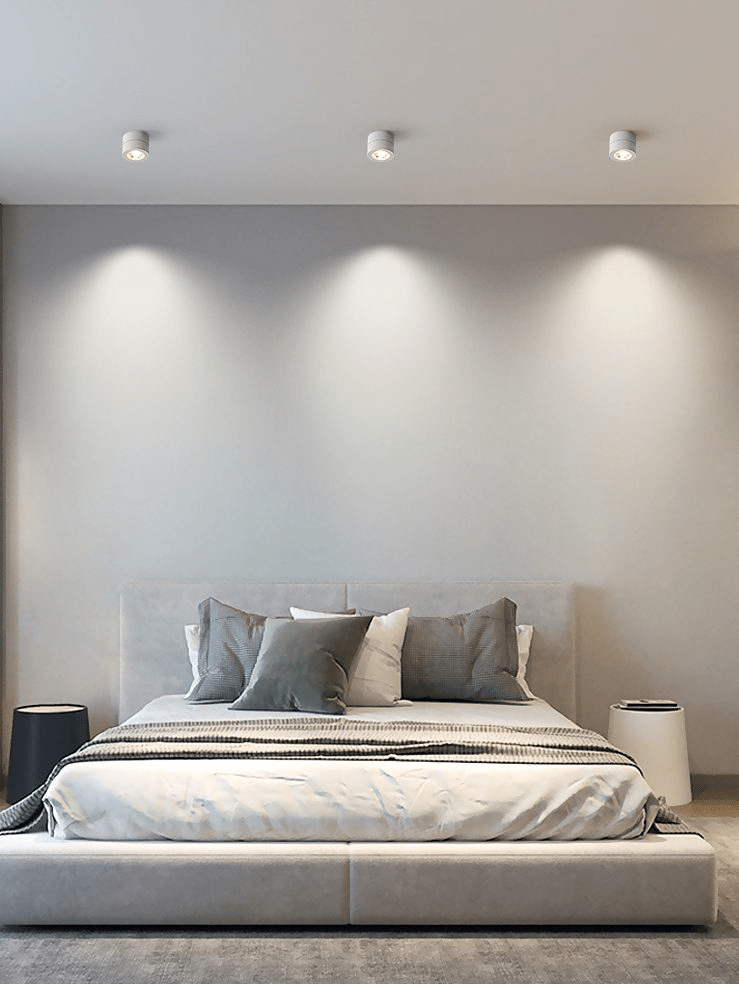 Kex LED-plafondlamp rond draaibaar verstelbaar