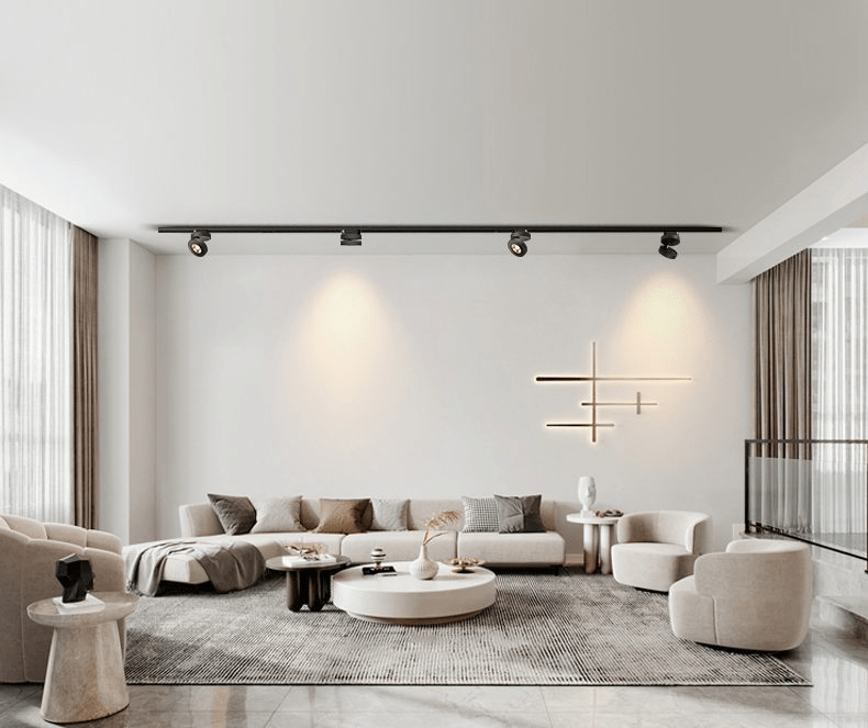 Kex LED-plafondlamp rond draaibaar verstelbaar