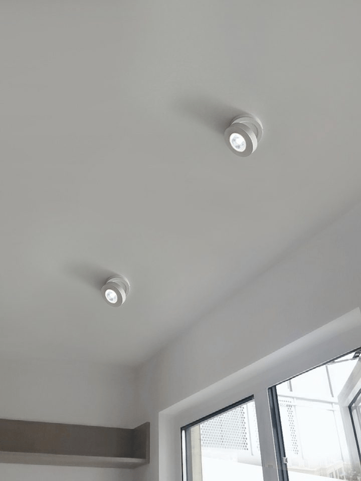 Kex LED-plafondlamp rond draaibaar verstelbaar