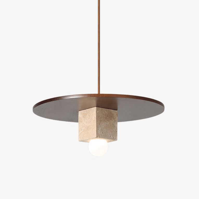 Sarix Geometrisch Travertin Hanglamp